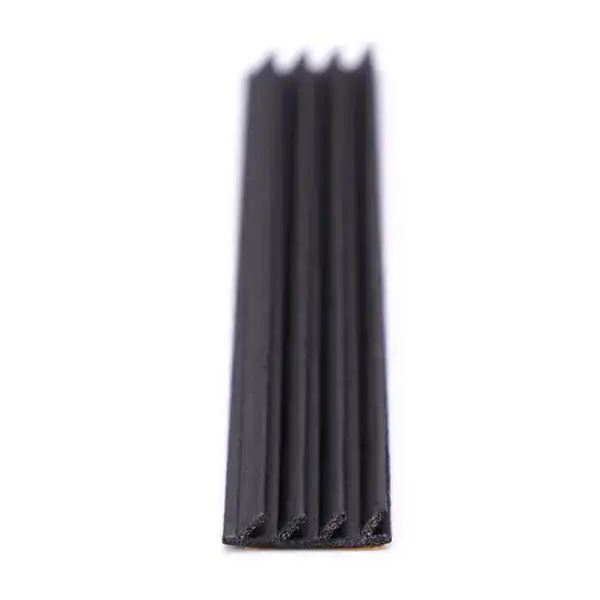 Heat sink fins for efficient electronic cooling and thermal management.