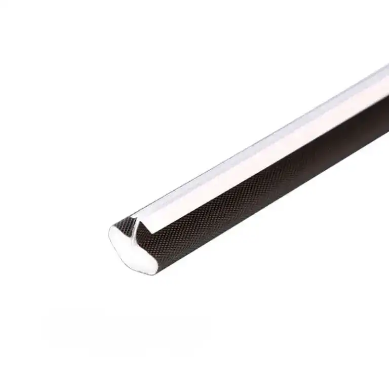 Close-up of a sleek, modern LED light bar with a black and white design, ideal for contemporary interior lighting solutions.